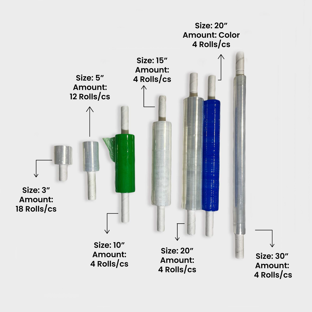 Cast Mini Hand Film 1" Extended Core